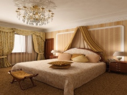 Спальня с балдахином фото